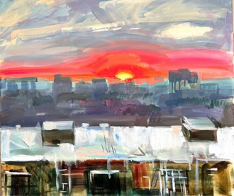 Городской рассвет