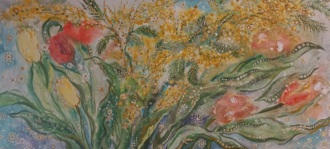 Мимоза 8 марта