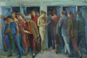 Скрипачка в переходе