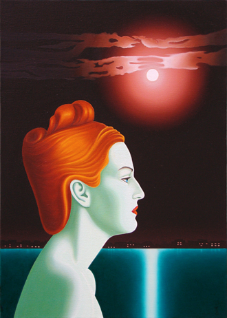 Огни большого города.