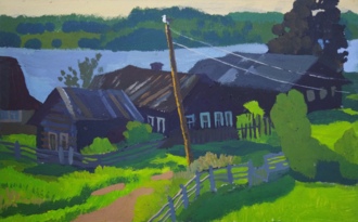 Деревня Рыжково. Жаркий день