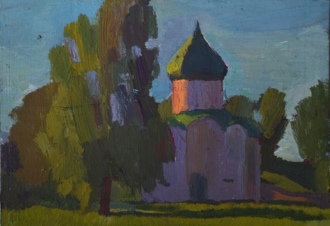 Переяславль-Залесский.  Спасо-Преображенский  собор . Этюд