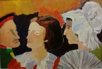 Солдат и две дамы