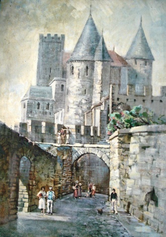 В Каркасоне. Франция.