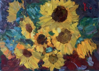 Подсолнухи 