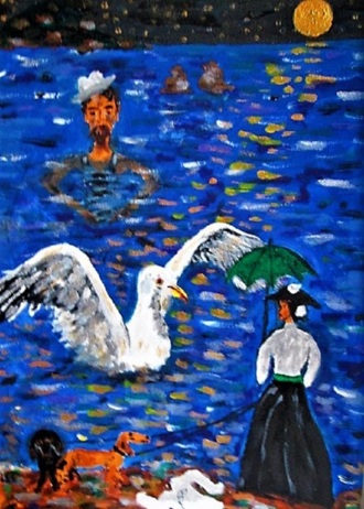 Полнолуние в Гурзуфе.