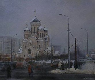 «Утоли моя печали» иконы Божией Матери в Марьино храм