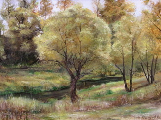 Осенний пейзаж в Троицком