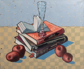 Натюрморт с яблоками