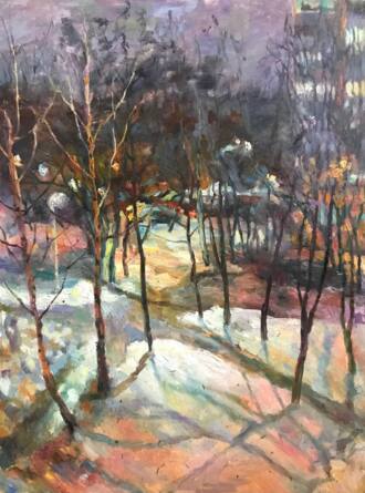 Ночной двор