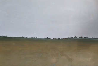 Поле в сумерках