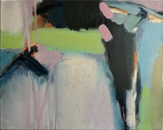 Розовый луч.