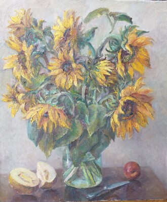 Подсолнухи