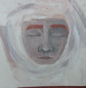 Рыжая девушка