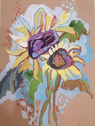 Подсолнухи