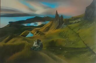 Остров Скай. Шотландия.