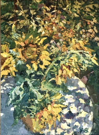 Подсолнухи