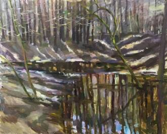 Апрель в лесу