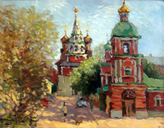 Котельнический переулок. Яркая Москва