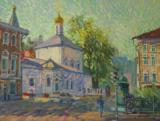 Храм на Сретенке. Даев переулок