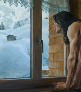 Под снегом трава зелёная