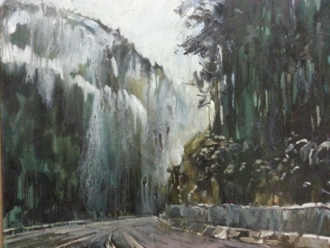 Дорога на Домбай