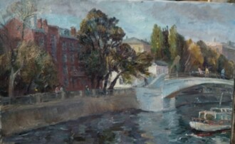 Озерковская набережная. Зверев мост 