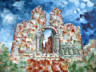 Портал (Церковь Арунец монастыря Всеспасителя. 11 век)