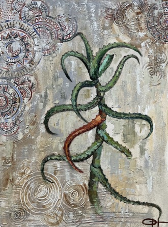 Натюрморт с алоэ