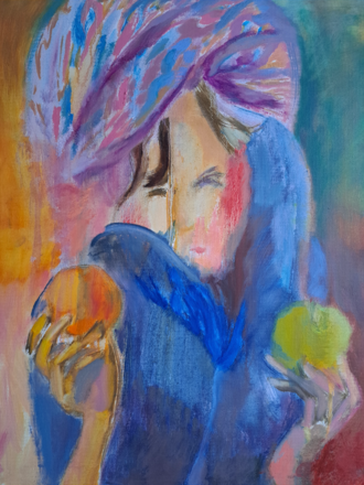 Апельсинчик или яблочко 