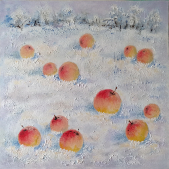 Яблоки на снегу