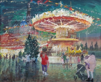 Новогодняя карусель