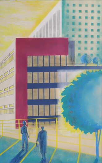 Энсхеде. Вид из окна поезда