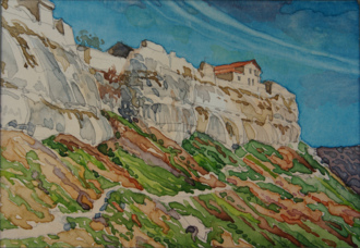 Под Чуфут-Кале.