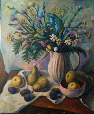 Цветы и фрукты