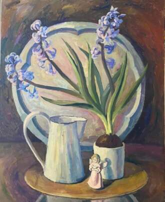 Весна. Гиацинты.