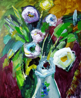 Белые цветы