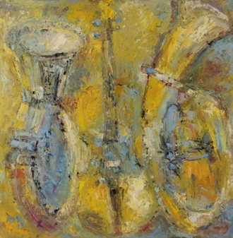 Натюрморт с музыкальными инструментами