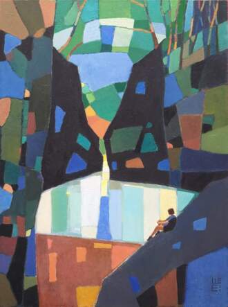 Созерцание...У Белой реки.