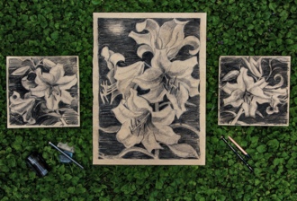 Эскиз к триптиху 