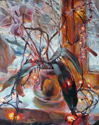 Моё окно в январе