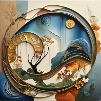 Абстрактный пейзаж