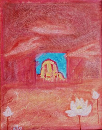 Мотив с лотосом