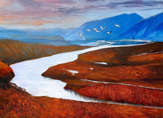 Долина реки Индигирки