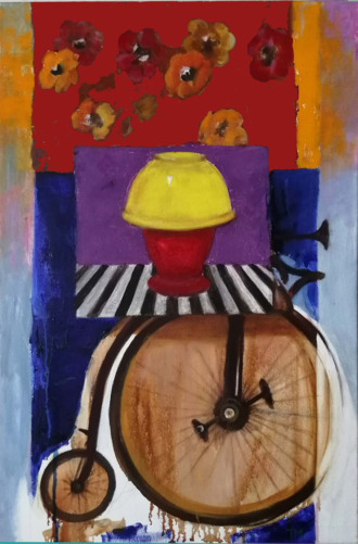 Желтая чашка