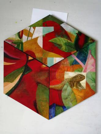 Серия Сад. Ящерица