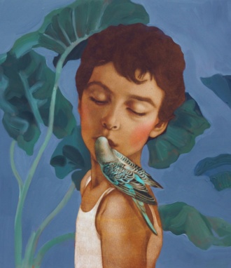 Мальчик и птица