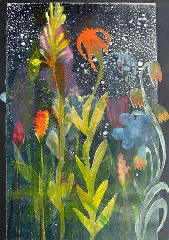 Космическая клумба