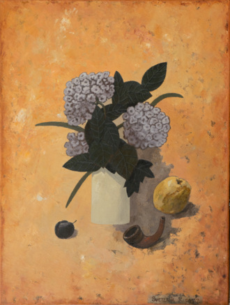 Гортензия и айва