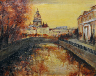 Вечернее очарование Петербурга